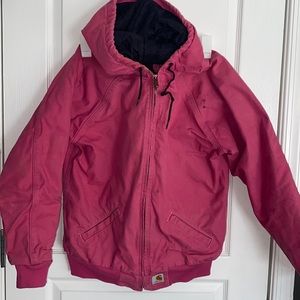 Pink carhartt jacket